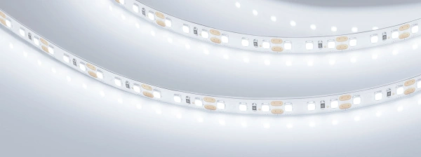 Светодиодная Лента RT-A120-8mm 12V Cool 8K (14.4 W/m, IP20, 2835, 5m) (Arlight, Открытый)