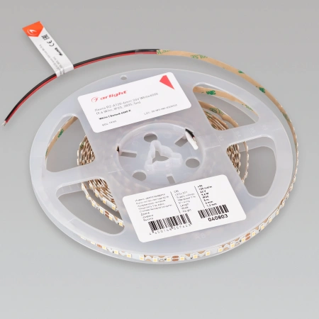 Светодиодная Лента RZ-A120-6mm 24V White6000 (9.6 W/m, IP20, 2835, 5m) (Arlight, -)