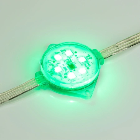 Флэш-модуль ARL-PRO-D50-6LED RGB 12V Прозрачный (Arlight, Пластик, 3 года)