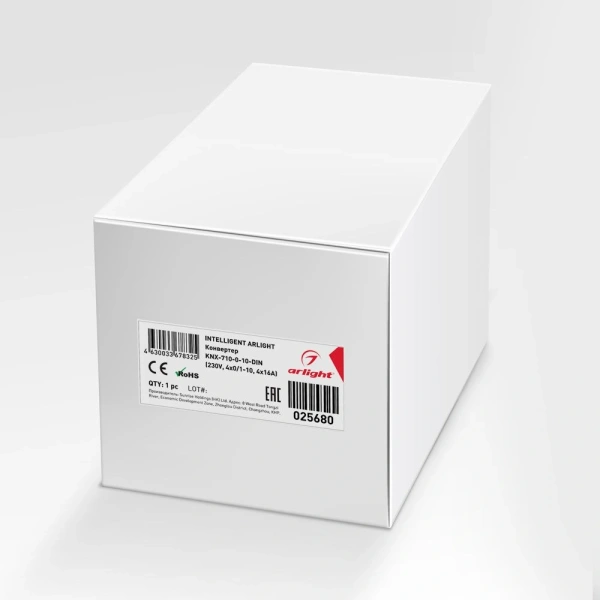 INTELLIGENT ARLIGHT Конвертер KNX-710-0-10-DIN (230V, 4x0/1-10, 4x16A) (IARL, Пластик)