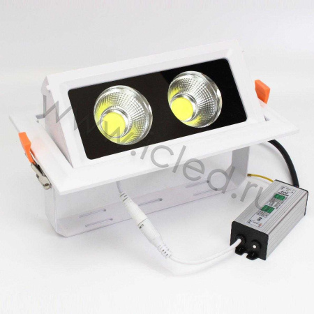 Светодиодный светильник встраиваемый JH-DDD-20W2 VG4 (40W, 220V, white)