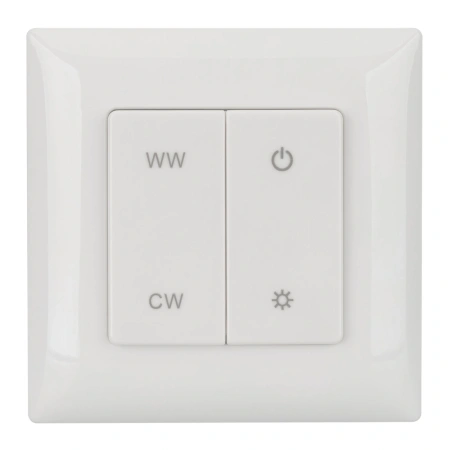 Панель SMART-P48-MIX-P-SUF (3V, 1 зона, Knob, 2.4G) (Arlight, Пластик)