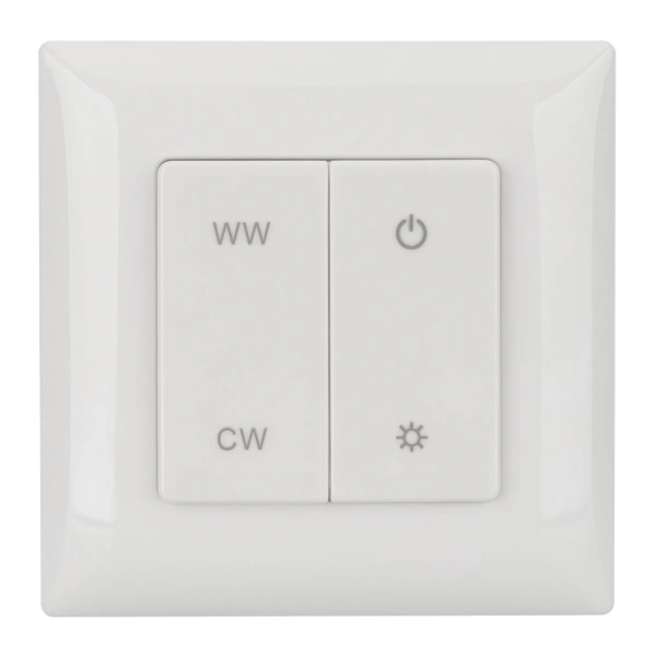 Панель SMART-P48-MIX-P-SUF (3V, 1 зона, Knob, 2.4G) (Arlight, Пластик)