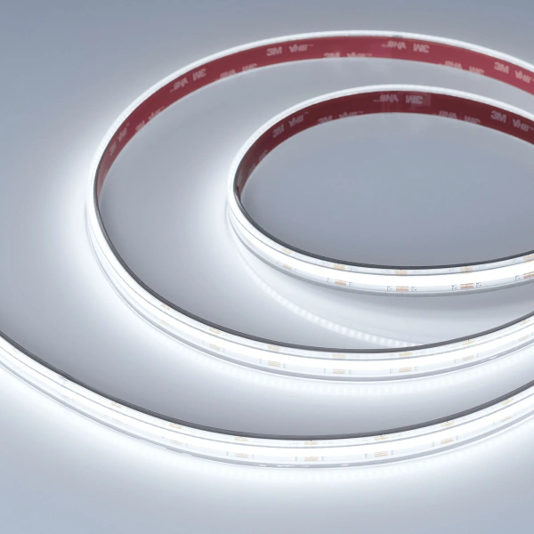 Светодиодная Лента герметичная COB-PS-X640-12mm 24V White-MIX (23 W/m, IP67, CSP, 5m) (Arlight, Изменяемая ЦТ)