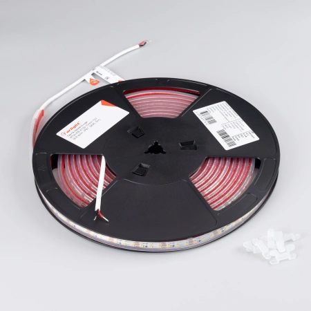 Светодиодная Лента герметичная RTW-PS-A120-10mm 12V Warm3000 (9.6 W/m, IP67, 2835, 5m) (Arlight, 9.6 Вт/м, IP67)