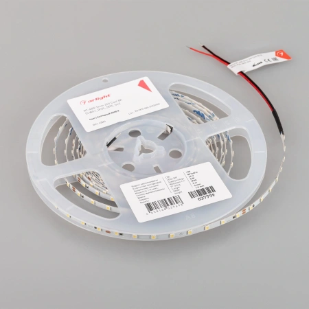 Светодиодная Лента RT-A80-5mm 24V Cool 8K (5 W/m, IP20, 2835, 5m) (Arlight, Открытый)