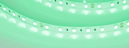 Светодиодная Лента RT-B60-10mm 24V Green (14.4 W/m, IP20, 5060, 5m) (Arlight, Открытый)