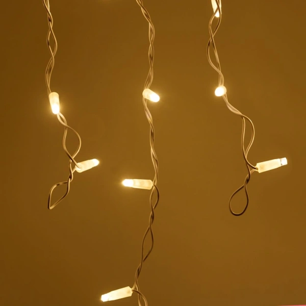 Светодиодная гирлянда ARD-EDGE-CLASSIC-2400x600-WHITE-88LED-STD WARM (230V, 6W) (Ardecoled, IP65)