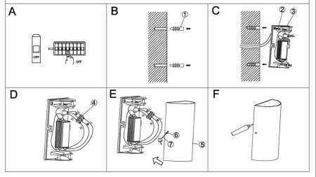 Светильник настенный GW TUBE
