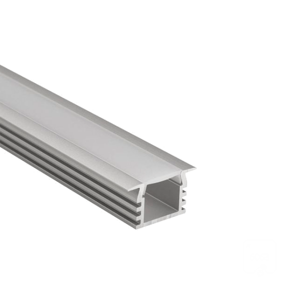 Профиль U-16 12-IN Anod (с экраном) — 2000мм