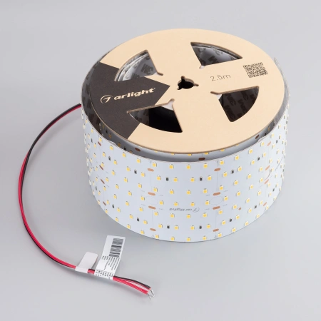 Светодиодная Лента S2-2500 24V Warm 3000K 85mm (2835, 560 LED/m, LUX) (Arlight, 40 Вт/м, IP20)
