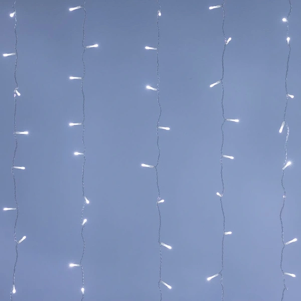 Светодиодная гирлянда ARD-CURTAIN-HOME-1000x1500-CLEAR-96LED White (230V, 6W) (Ardecoled, IP20)