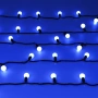 Светодиодная гирлянда ARD-BALL-CLASSIC-D23-10000-BLACK-80LED BLUE (230V, 3.5W) (Ardecoled, IP65)