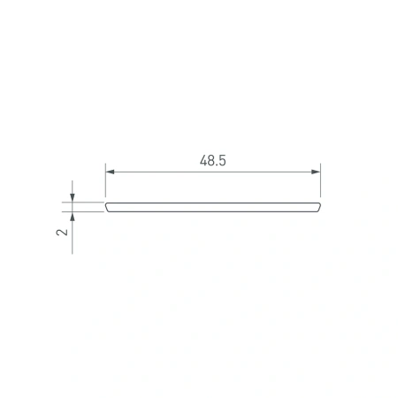 Экран матовый для KLUS-POWER-W50 (Arlight, Пластик)