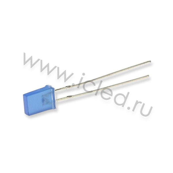 Светодиод ICL-2х5х7mm LE81 (blue, 200-400mcd, diffuse)