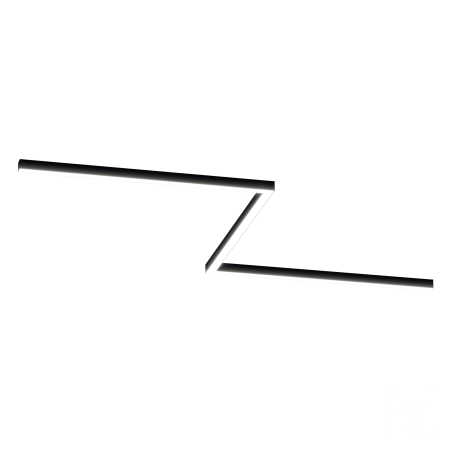 Светильник ЗигЗаг S50 (RAL9003 4x651mm-135 LT70 — 4K 54W)