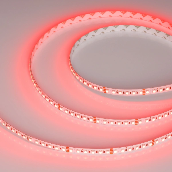 Светодиодная Лента RT-G240-12mm 24V RGB (18 W/m, IP20, 3838, 5m) (Arlight, Открытый)