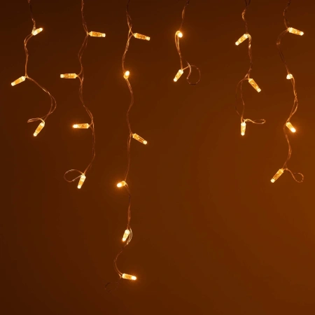 Светодиодная гирлянда ARD-EDGE-CLASSIC-2400x600-CLEAR-88LED-STD Yellow (230V, 6W) (Ardecoled, IP65)