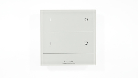 Сенсорная панель T16-2 White IC19 (220V, DIM, 2 zone, DMX512, RF 2.4GHz)