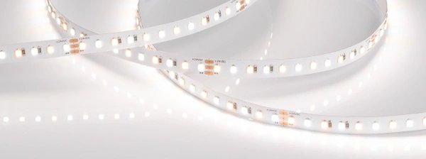 Светодиодная Лента RT 6-5000 24V White-MIX 2x (2835, 120 LED/m, LUX) (Arlight, 23 Вт/м, IP20)