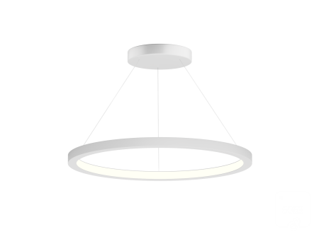 Светильник 6063 Обод (RAL9003 D1250 LT70 — 3K 55,0W 120deg)
