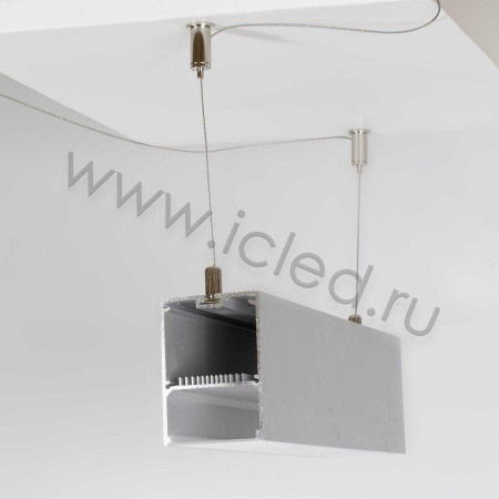 Алюминиевый профиль 203 (2000х50х70мм с рассеивателем)