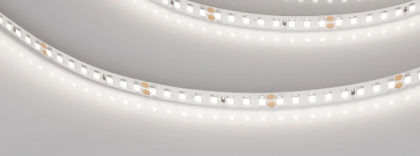 Светодиодная Лента RT-A160-8mm 24V Day5000 (12 W/m, IP20, 2835, 5m) (Arlight, высок.эфф.150 лм/Вт)