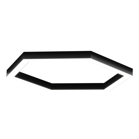 Светильник Шестигранник S50 (RAL9003 824 6mm LT70 — 4K 104W)