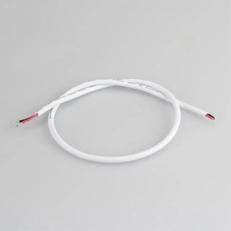 Провод питания ARL-MOONLIGHT-20AWG-2W-D4.5-CU-500 White (Arlight, Закрытый)