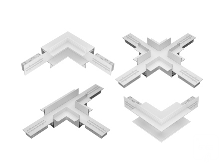 Соединительный элемент 6063 TrackLine Edgeless (L2 RAL9005)