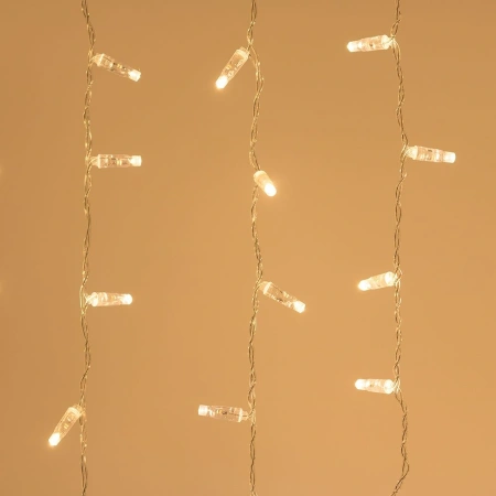 Светодиодная гирлянда ARD-CURTAIN-CLASSIC-2000x6000-CLEAR-1500LED Warm (230V, 60W) (Ardecoled, IP65)