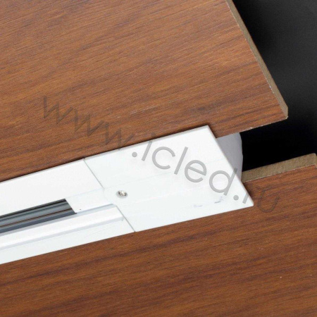 Трек для спотов встраиваемый 4L 2м 4X15 (''трехфазный'', 4 провода, белый)