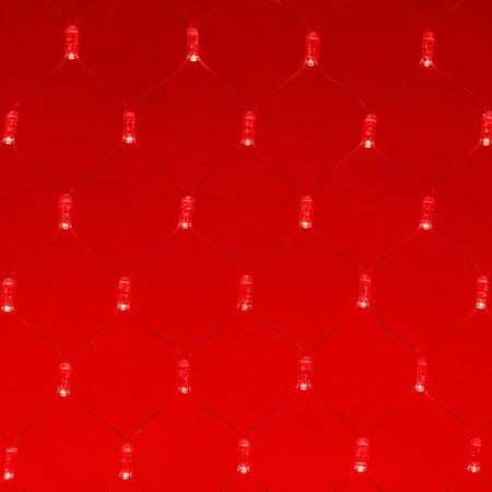 Светодиодная гирлянда ARD-NETLIGHT-CLASSIC-2000x1500-CLEAR-288LED Red (230V, 18W) (Ardecoled, IP65)