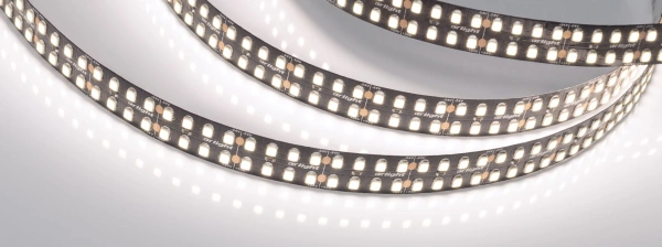 Светодиодная Лента RT-5000-2835-320 24V White6000 (BLACK 15mm, 24W/m, IP20) (Arlight, -)