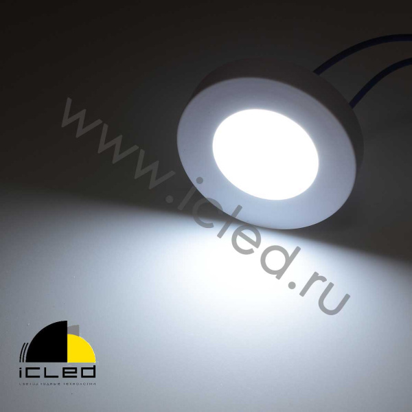 Светодиодный светильник JH-TDZ- 3WW B449  (220V, 3W, white)