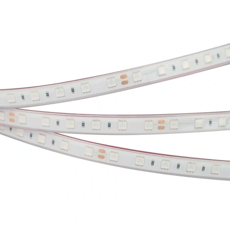 Светодиодная Лента герметичная RTW-PFS-B60-13mm 24V Blue (14.4 W/m, IP68, 5060, 5m) (Arlight, 14.4 Вт/м, IP68)
