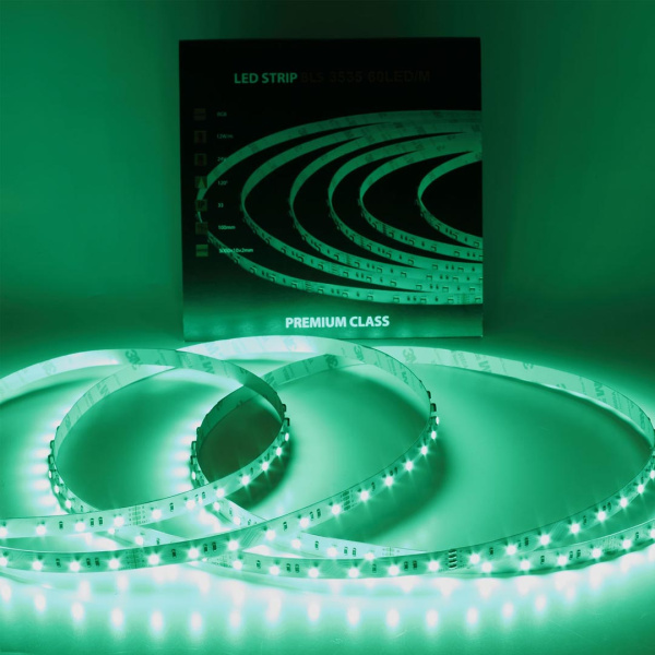 Светодиодная лента Class Premium 3535 60 led/m, RGB, 24V, IP33, А47