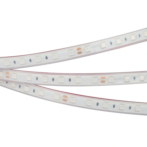 Светодиодная Лента герметичная RTW-PFS-B60-13mm 24V Blue (14.4 W/m, IP68, 5060, 5m) (Arlight, 14.4 Вт/м, IP68)