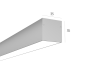 Линейный светильник LINE3535П (Anod 1000mm LT70 — 3K 31W)