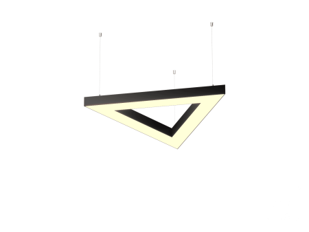 Светильник Треугольник S50 (RAL9003 3x623 LT70 — 4K 39W)
