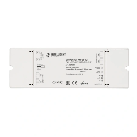 INTELLIGENT ARLIGHT Усилитель DALI-101-MIX-DT8-BR-SUF (DALI bus, 230V) (IARL, -)