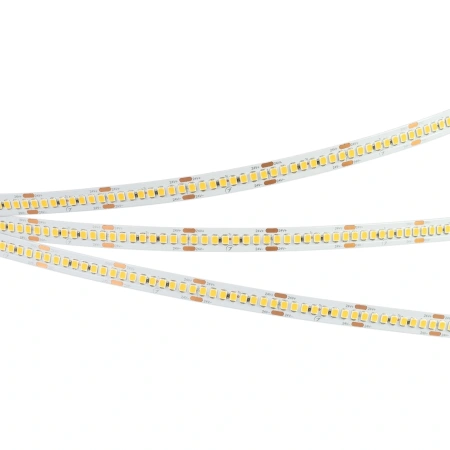 Светодиодная Лента RT-A240-10mm 24V Warm3500 (22 W/m, IP20, 2835, 5m) (Arlight, высок.эфф.150 лм/Вт)