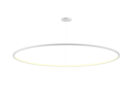 Светильник 6063 Обод (RAL9003 D1250 LT70 — 3K 55,0W 120deg)