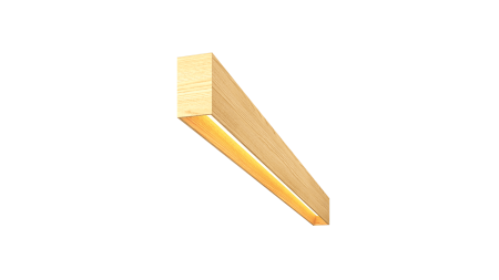 Светильник из массива (ясень белый)