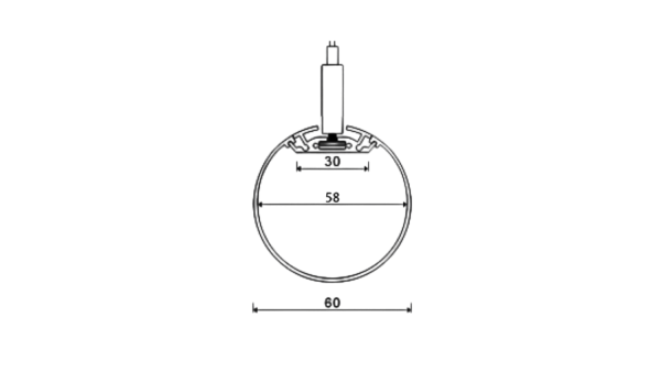 Профиль алюминиевый SWG PRO PT60