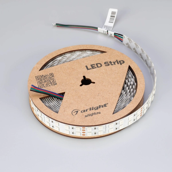 Светодиодная Лента RT-B144-19mm 24V RGB (34.4 W/m, IP20, 5060, 5m) (Arlight, Открытый)