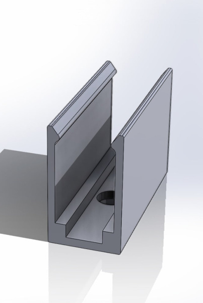 T0612 крепеж алюминиевый 6мм