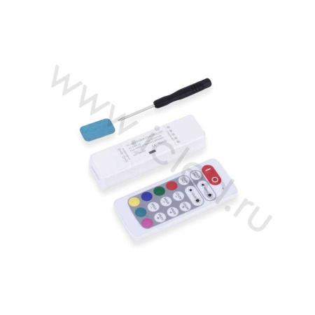 Мини-контроллер RF M401 P813 (5-24V, 3х3А+5А, 70/168/336W, RGBW)