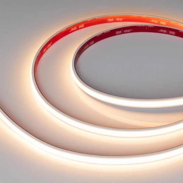 Светодиодная Лента герметичная COB-PW-X480-10mm 24V Warm2700 (10 W/m, IP66, 5m) (Arlight, 5 лет)