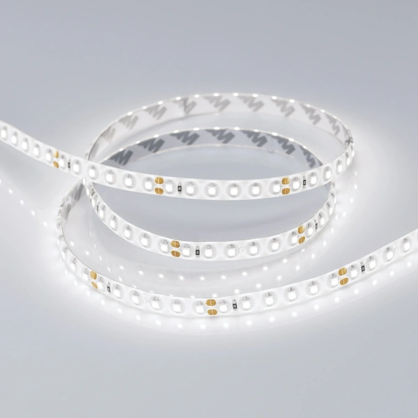 Светодиодная Лента RTW 2-5000SE 24V White 2x(3528, 600 LED, LUX) (Arlight, 9.6 Вт/м, IP65)